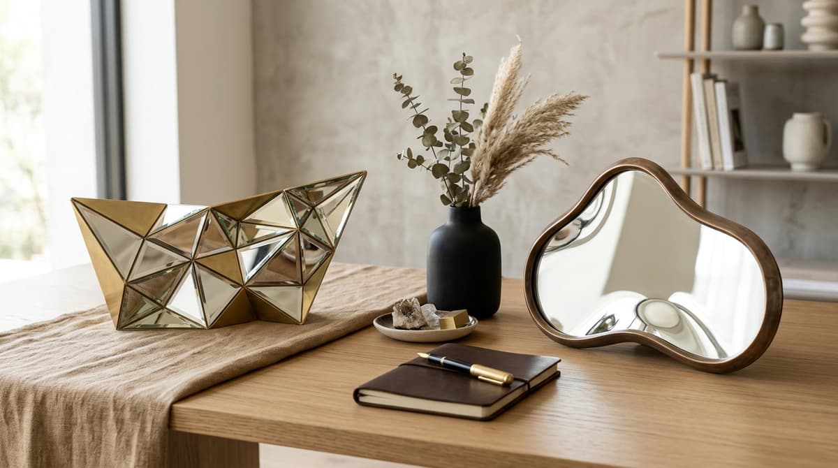 The Elegant Dance of Light: Mirror Wall Sculptures Compared