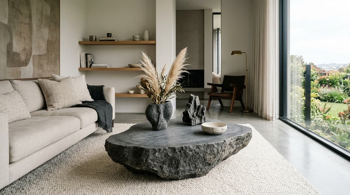 From Volcanic Eruption to Living Room: The Journey of Our Stone Series Masterpieces
