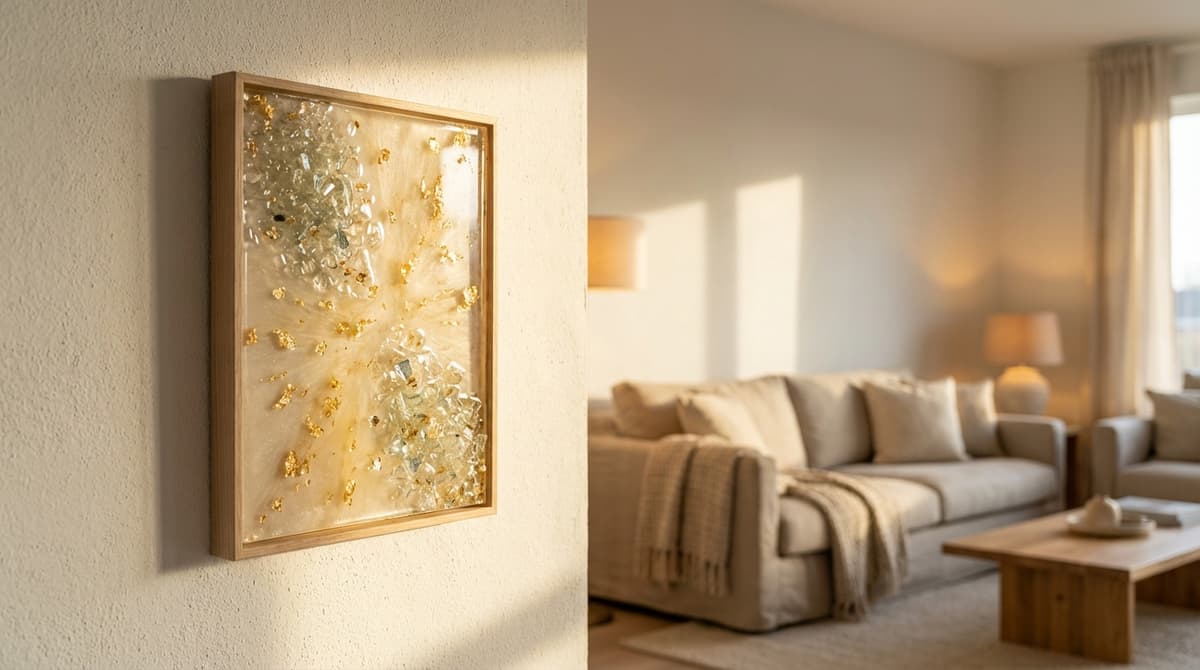 The Value of Handmade Resin Art in Modern Décor